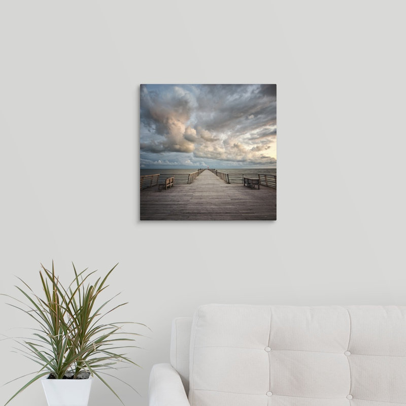 « célestes gate », reproduction de photo sur toile, H 16 po x l 16 po x P 1,5 po
