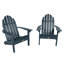 Chaise Adirondack résistante aux intempéries Hintz-111518758