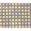 Tapis vert clair et doré de haute qualité noué à la main