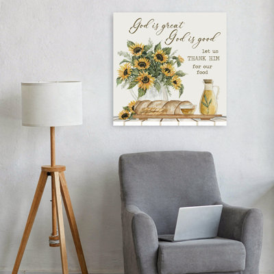 God Is Great Rustic Abstract Contemporary