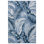 Tapis intérieur / extérieur bleu clair / bleu foncé Mazzola