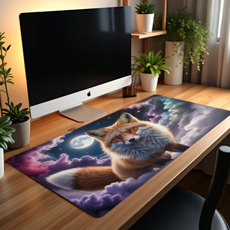 Polyester Desk Pad, 31.5x15.5