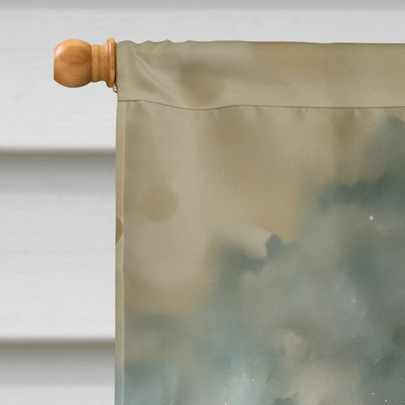 Drapeau de maison en polyester à double face H 40 po x l 28 po