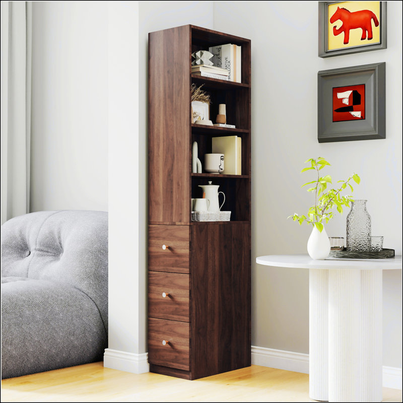 Armoire de rangement H 70,87 ", Noyer