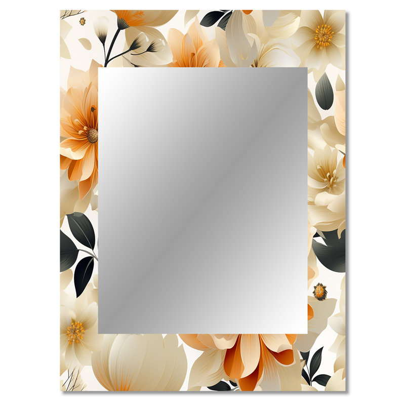 Diemer orange et beige Diemer, 40 po x 30 po