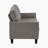 56" W Upholstered Loveseat with Solid and Manufactured Wood Frame-1658132316