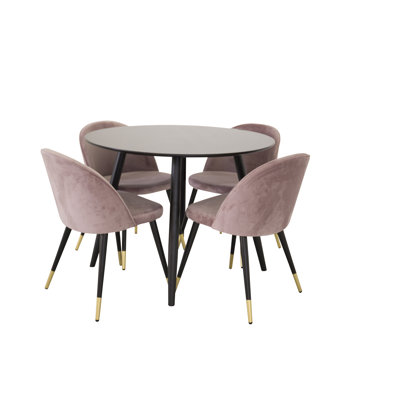 Micheal 4 - Person Dining Set