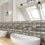 10Pcs Self-Adhesive Wall Tile Stickers
