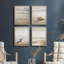 Minimal Beach Shore Ocean Sea Seashell, reproduction encadrée de 4 pièces-90605116-90605117
