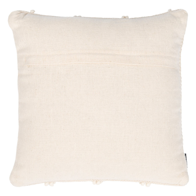 Appliqued Wool Throw Pillow