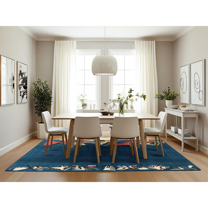 Milahni Abstract Indoor Rug, Rectangle 7' x 10'
