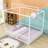Metal Bed Frame With Fence-930047141-930047140