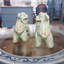 Porcelain Foo Dogs Pair