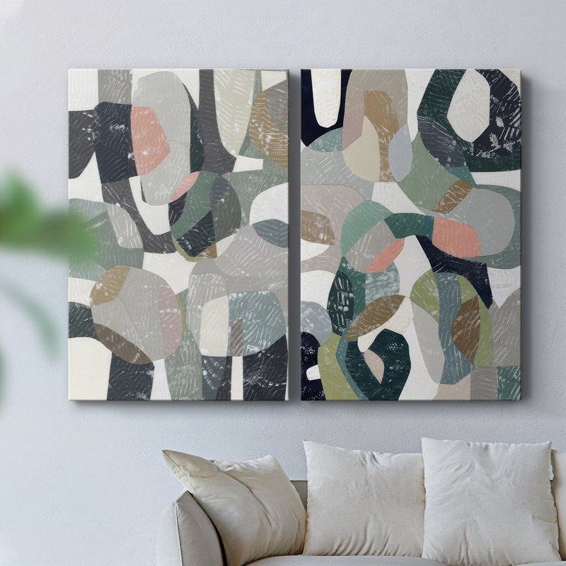 Settle Me Down I-Premium Gallery Wrapped Canvas -Ready to Hang, 60" H x 40" W