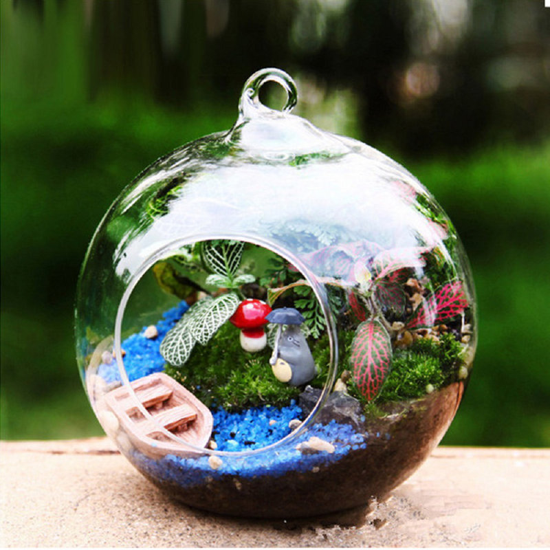 8cm Solid Colour Glass Bauble
