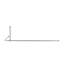 Premier 200cm L-Shaped Fixed Shower Curtain Rod