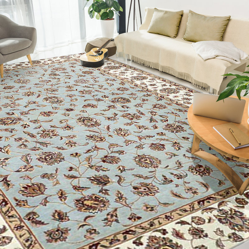 Wool Oriental Area Rug, Rectangle 6' x 9'
