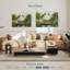Chaise longue Brampt Leopard