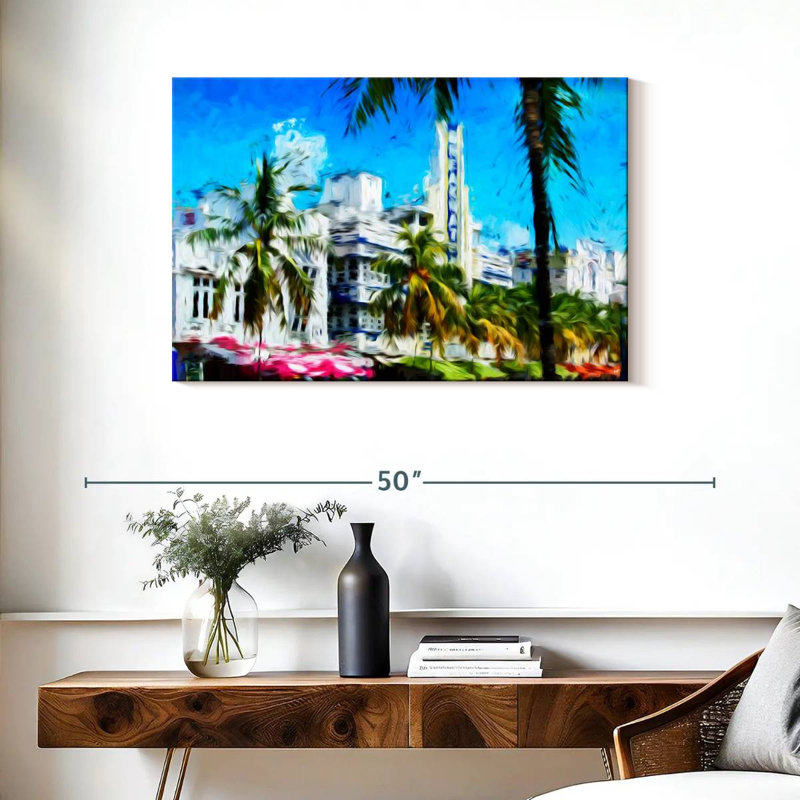 Kavia Art Deco District I, 24" H x 36" W