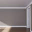 Moulure couronnée Endurathane Charlene, H 5 1/2 po x P 2 1/2 po x F 6 1/8 po x L 94 1/2 po, apprêtée en usine