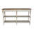 Three-Tiered Wooden Console Table