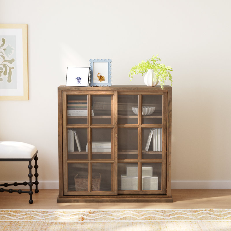 Fayette Storage Bookcase, Oak