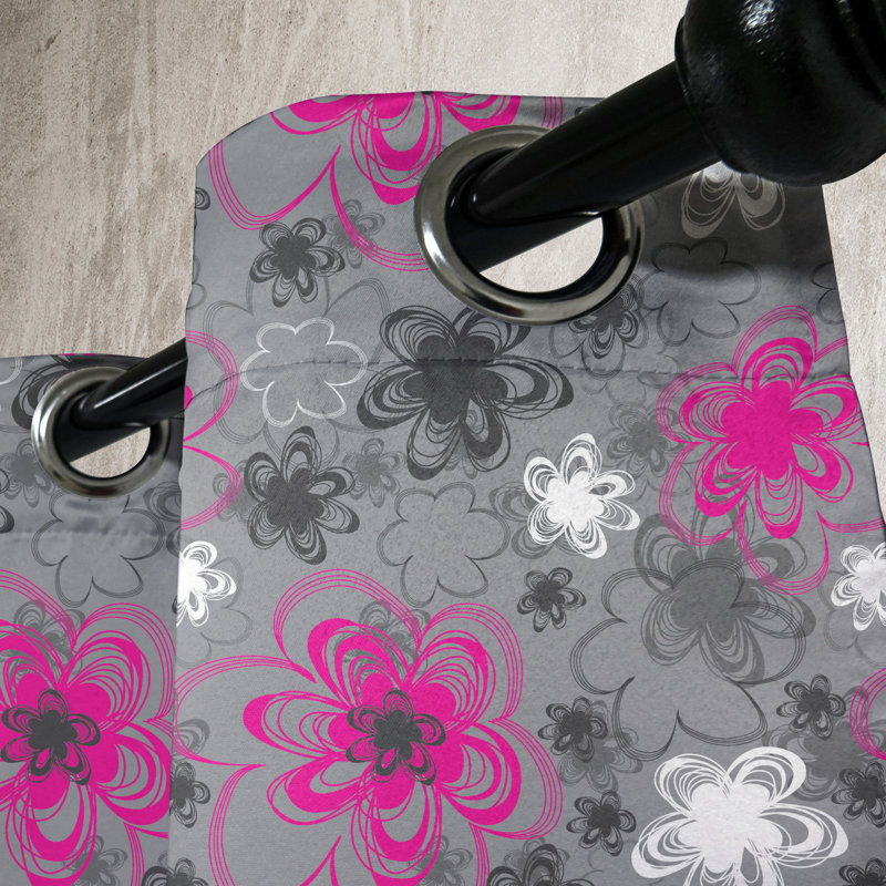 Sateen Blackout Curtains / Drapes Single Panel
