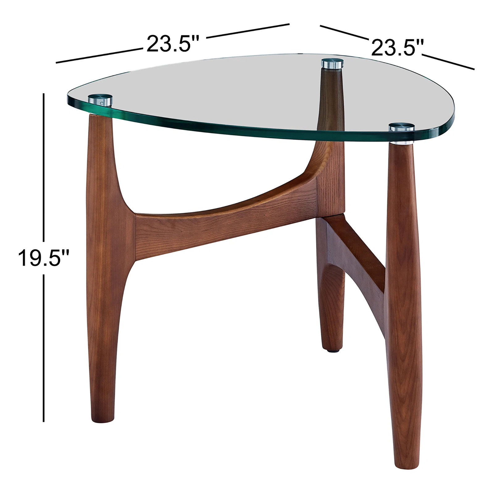 Etna End Table, Walnut