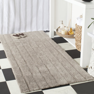 Plush Master Bath Hand Tufted Cotton Rug