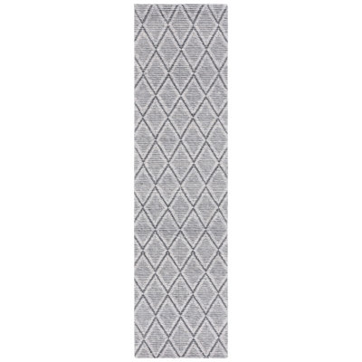 Marbella Hand Woven Wool And Cotton With Latex Geometric Rug