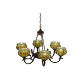 Jeweled 6 - Light Chandelier