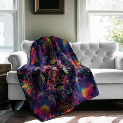 Psychedelic Patterns - 1 Piece Blanket