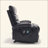 21"Seat Width,Large Size Electric Power Lift Recliner Chair Sofa For Elderly, 8 Point Vibration Massage And Lumber Heat, Remote Control, Side Pockets And Cup Holders, Cozy Fabric, Overstuffed Arm Pu