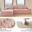 104.3" Cloud Sectional Couch With L-Shape Chaise,Modern Modular Sofa With , Upholstered Couches For Living Room Bedroom,No Assembly Required, (Plush Corduroy Fabric)-1426040301-1426040274