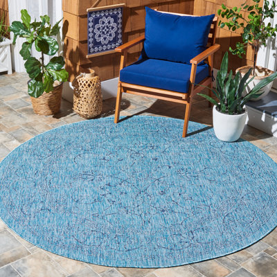 Tapis oriental d'intérieur / extérieur Courtyard Performance