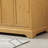 Hermes 60 " W Freestanding Standard Free Standing 2 Double Vanity Bathroom Vanity With Carrara Marble Top-73360084