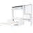 Multi-Functional Murphy Bed with Sofa, Desk, and Storage Cabinet – Space-Saving Foldable Design, Queen size