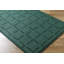 Rectangle Loretto Geometric Hand Loomed Wool Area Rug in Green-634904547