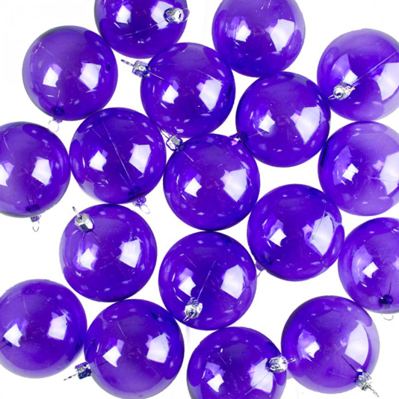 9cm Bauble, Purple