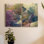Toile tendue avec châssis de qualité supérieure Monet's Landscape V - Prêt à être accrochée