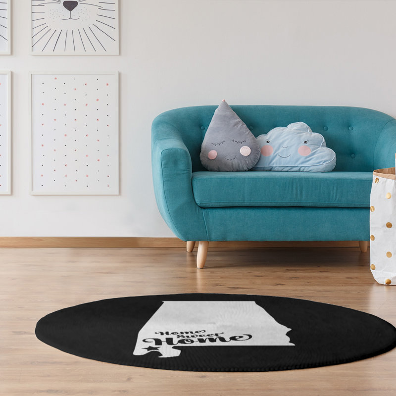 Tapis en polyester mobile doux pour la maison