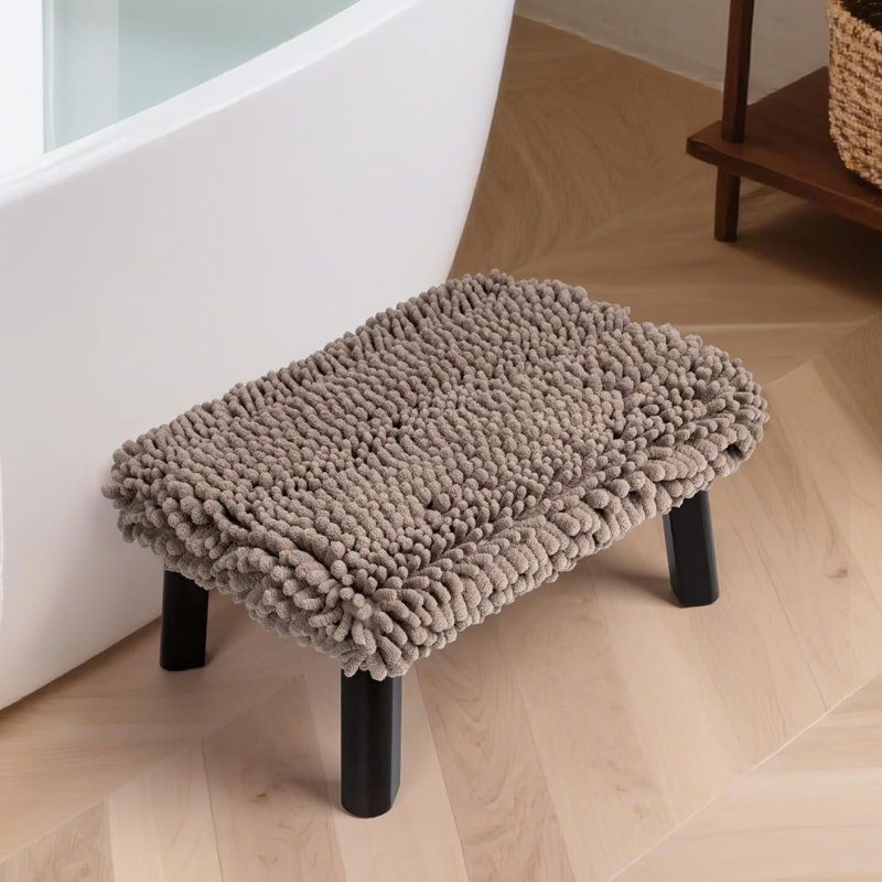 One Step Marche en bois pour adultes, cuisine, taupe