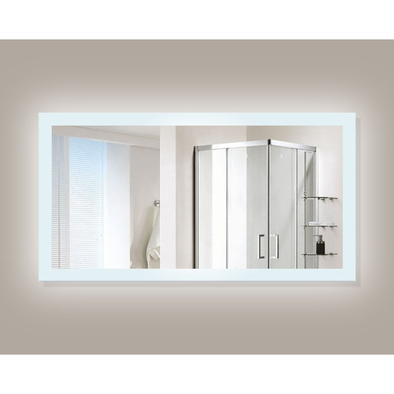 Miroir de salle de bain Burrard, H 27 po x l 70 po