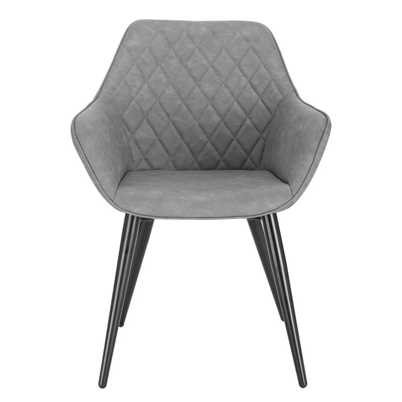 Wetumka Upholstered Chair, Grey
