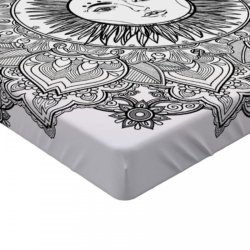 Drap-housse mandala, Drap-housse simple TG