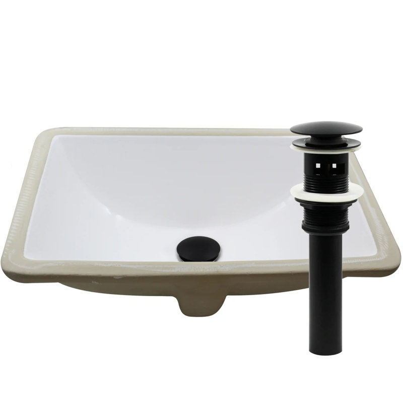 Lavabo de salle de bain Novatto 13.5, Noir mat