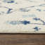 Tapis géométrique blanc / bleu / beige-70889321