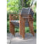 Fleur 6 - Person Wood Patio Dining Set with Rectangular Table