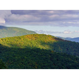 Ridge Mountains In Asheville, North Carolina Print by Brian Mc Clean