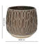 Arles Leaf Embossed Planter-592476753-592476752